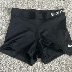 Black Nike Pro Shorts size Medium